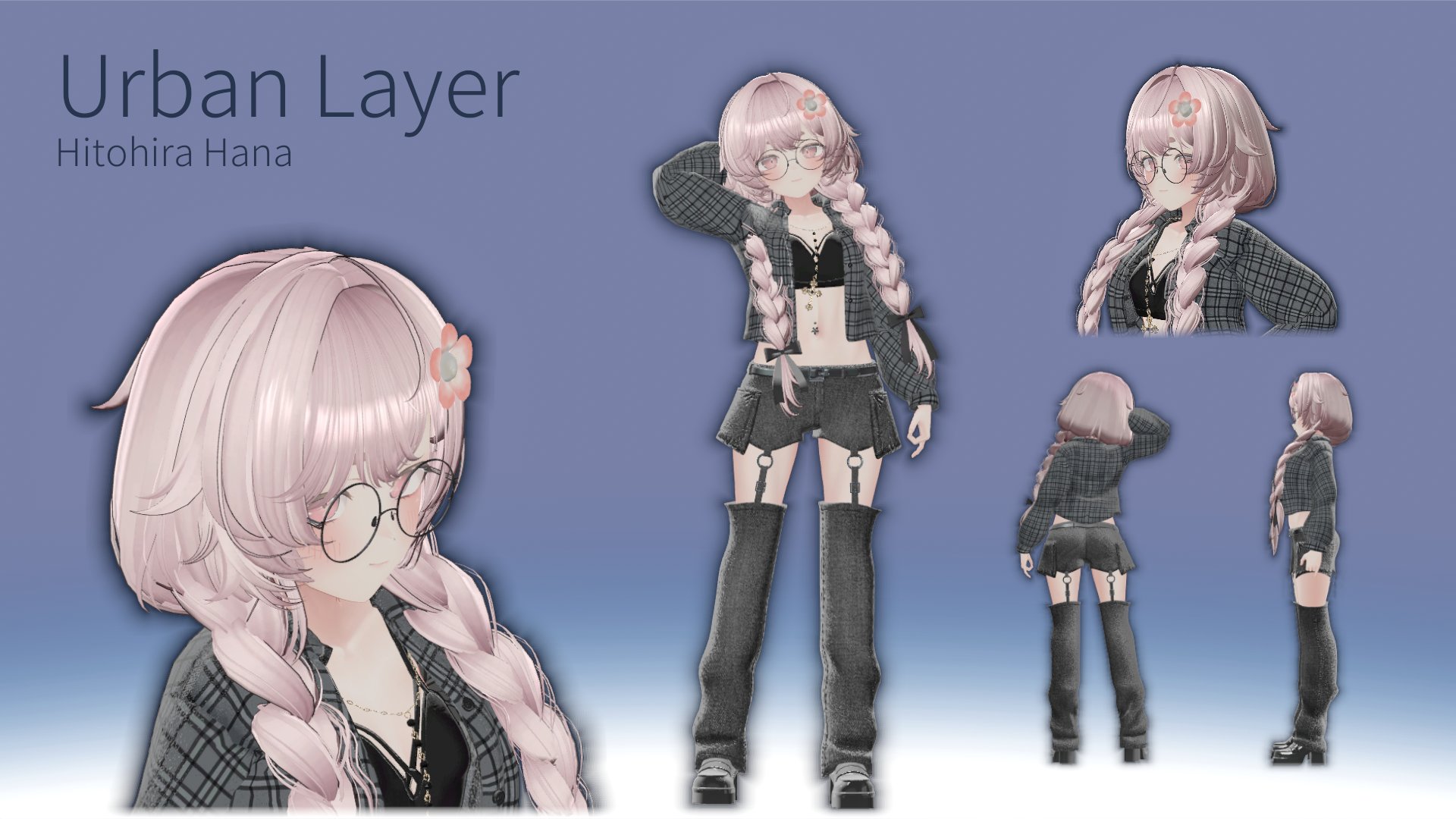 Hitohira Hana Urban Layer outfit reference